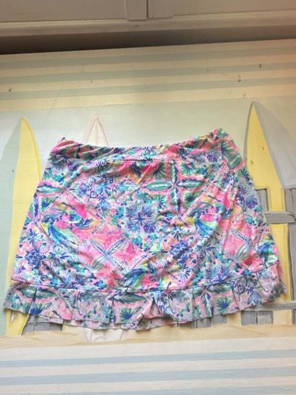 Lilly Pulitzer Luxletic Azelie Skort in Multicolored Floral Print